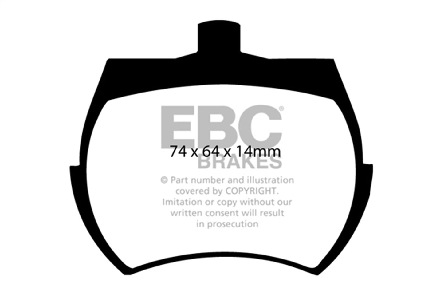EBC Brakes - S9 Kits Yellowstuff And USR Rotors - S9KF1824