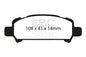 EBC Brakes - S20 Kits Ultimax And Plain Rotors - S20K1782