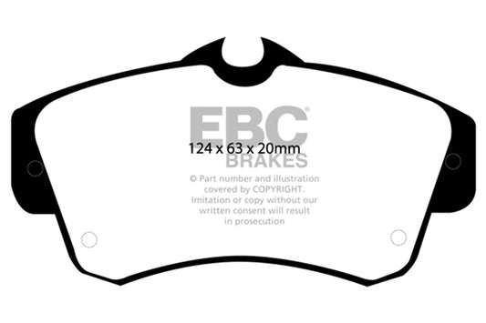 EBC Brakes - S10 Kits Greenstuff 2000 And GD Rotors - S10KF1151