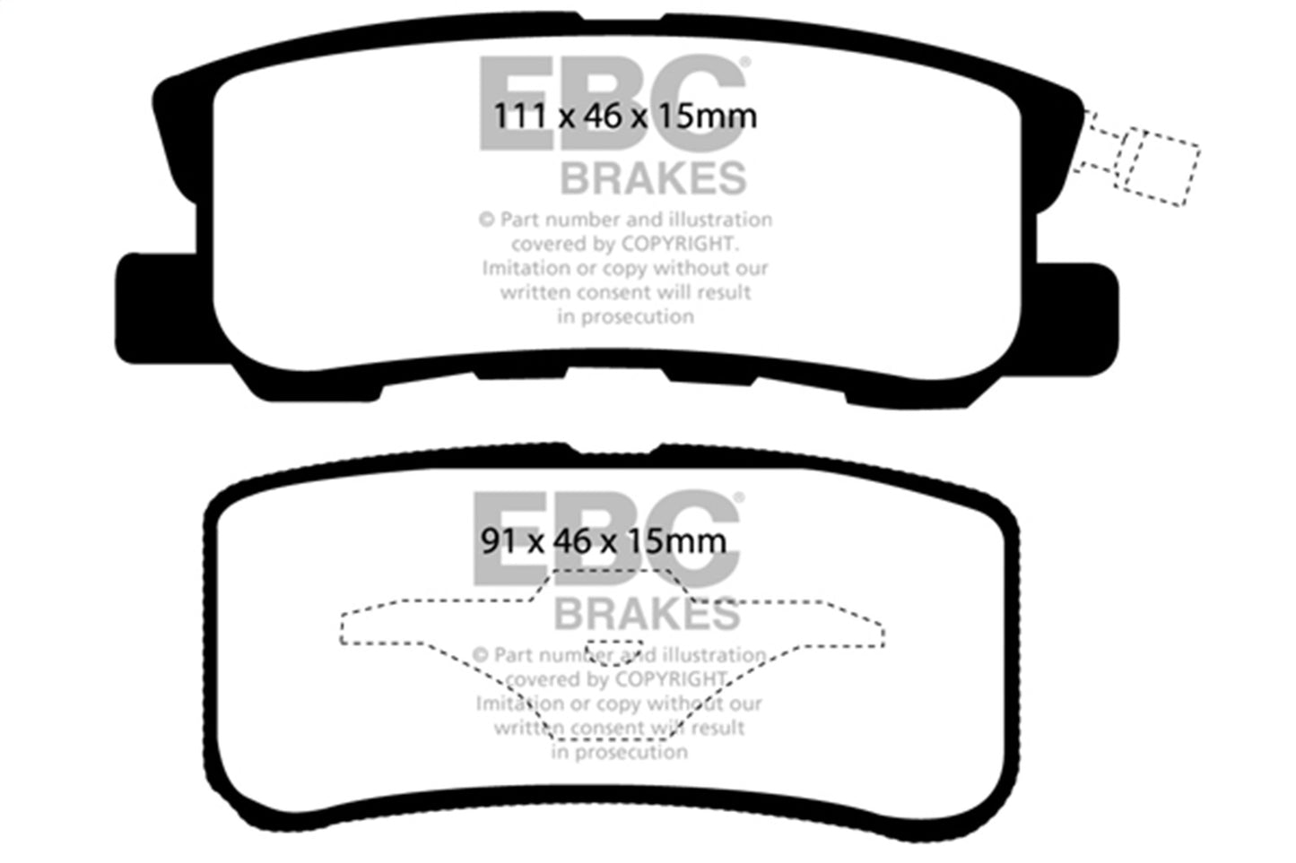 EBC Brakes - S20 Kits Ultimax And Plain Rotors - S20K1706