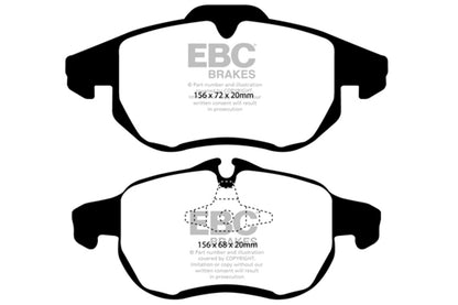 EBC Brakes - S10 Kits Greenstuff 2000 And GD Rotors - S10KF1172