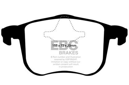 EBC Brakes - S6 Kits Bluestuff And GD Rotors - S6KF1211