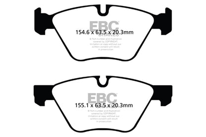 EBC Brakes - Ultimax OEM Replacement Brake Pads - UD1061