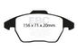 EBC Brakes - Ultimax OEM Replacement Brake Pads - UD1107