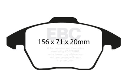 EBC Brakes - S10 Kits Greenstuff 2000 And GD Rotors - S10KF1199