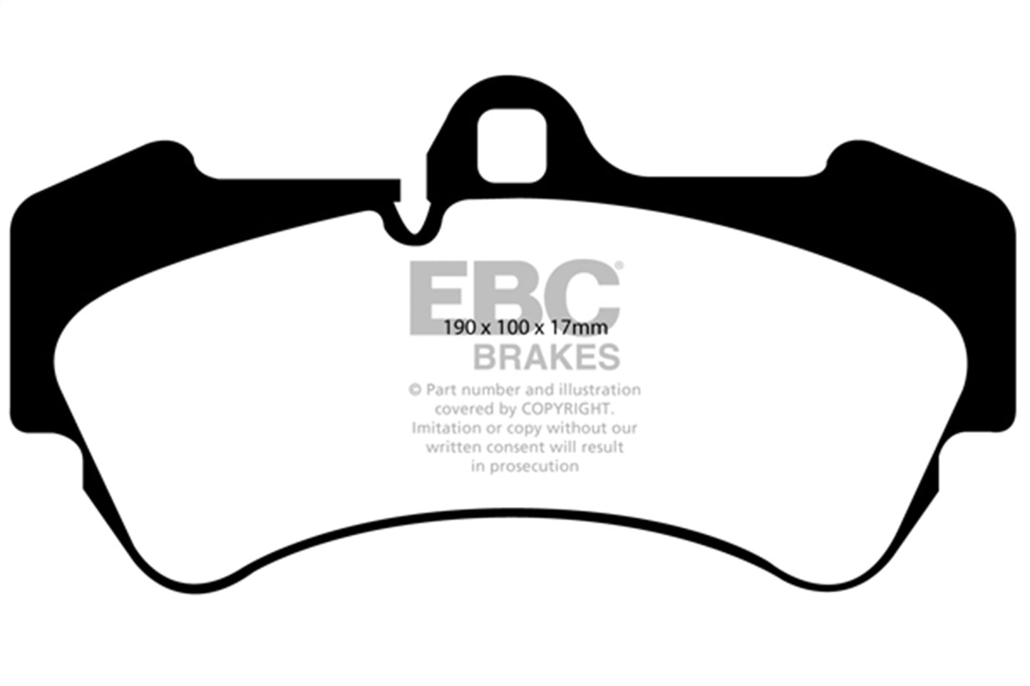 EBC Brakes - Ultimax OEM Replacement Brake Pads - UD1007