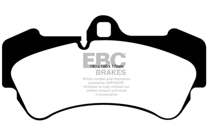 EBC Brakes - Ultimax OEM Replacement Brake Pads - UD1007