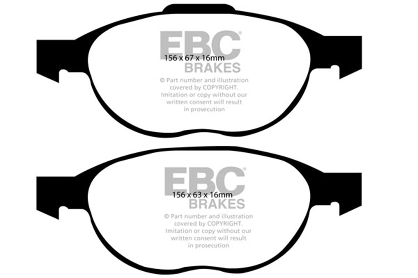 EBC Brakes - S20 Kits Ultimax And Plain Rotors - S20K1956