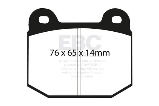 EBC Brakes - S6 Kits Bluestuff And GD Rotors - S6KR1081