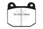 EBC Brakes - S13 Kits Yellowstuff And RK Rotors - S13KR1387