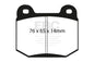 Bluestuff NDX Full Race Brake Pads