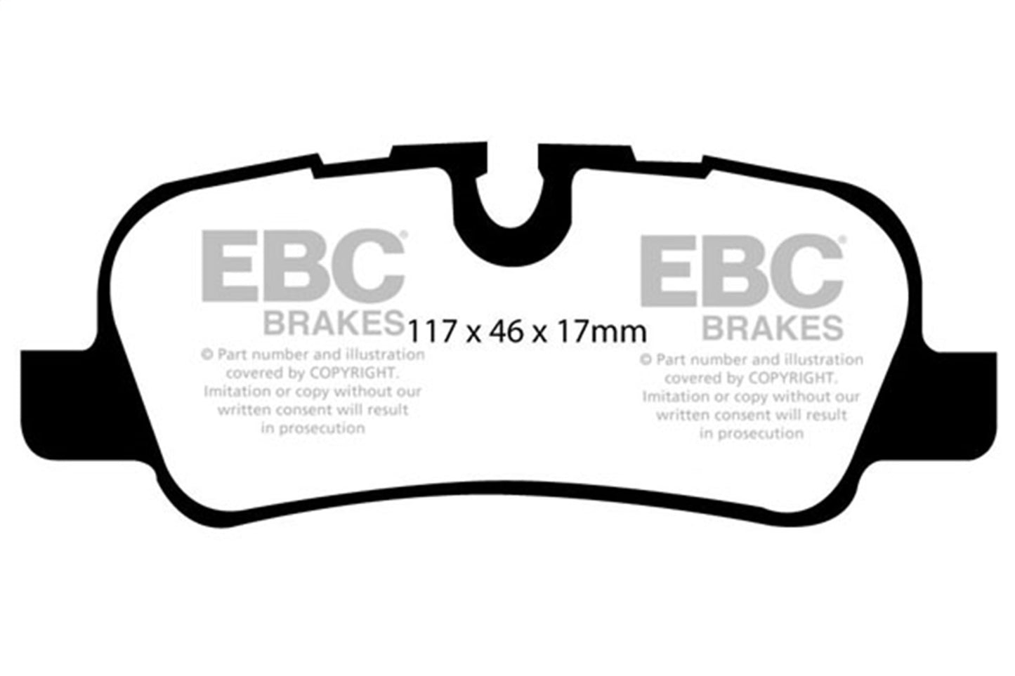 EBC Brakes - S5 Kits Yellowstuff And GD Rotors - S5KR1738