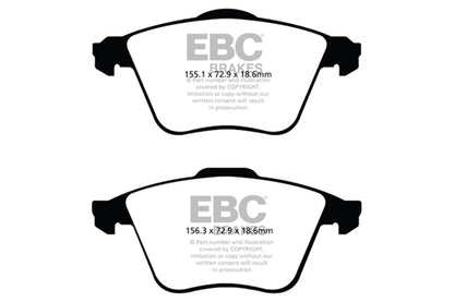 EBC Brakes - S10 Kits Greenstuff 2000 And GD Rotors - S10KF1214