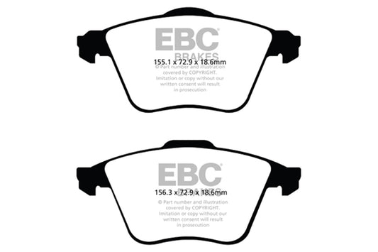 EBC Brakes - S10 Kits Greenstuff 2000 And GD Rotors - S10KF1214