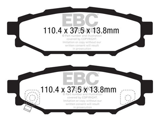 EBC Brakes - Ultimax OEM Replacement Brake Pads - UD1114