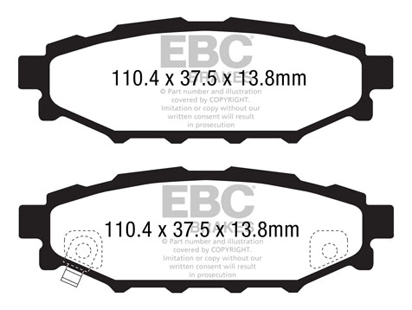 EBC Brakes - S20 Kits Ultimax And Plain Rotors - S20K1777