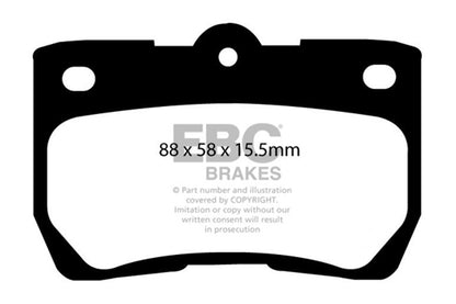 EBC Brakes - S20 Kits Ultimax And Plain Rotors - S20K1094