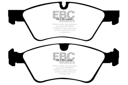 EBC Brakes - Ultimax OEM Replacement Brake Pads - UD1123