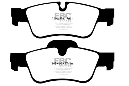 EBC Brakes - Ultimax OEM Replacement Brake Pads - UD1122
