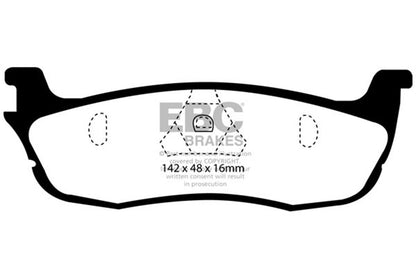 EBC Brakes - S9 Kits Yellowstuff And USR Rotors - S9KR1168