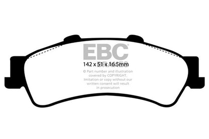EBC Brakes - S13 Kits Yellowstuff And RK Rotors - S13KR1594