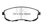 EBC Brakes - S20 Kits Ultimax And Plain Rotors - S20K1631