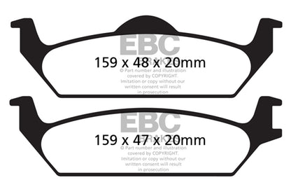 EBC Brakes - S14 Kits Greenstuff And RK Rotors SUV - S14KR1054