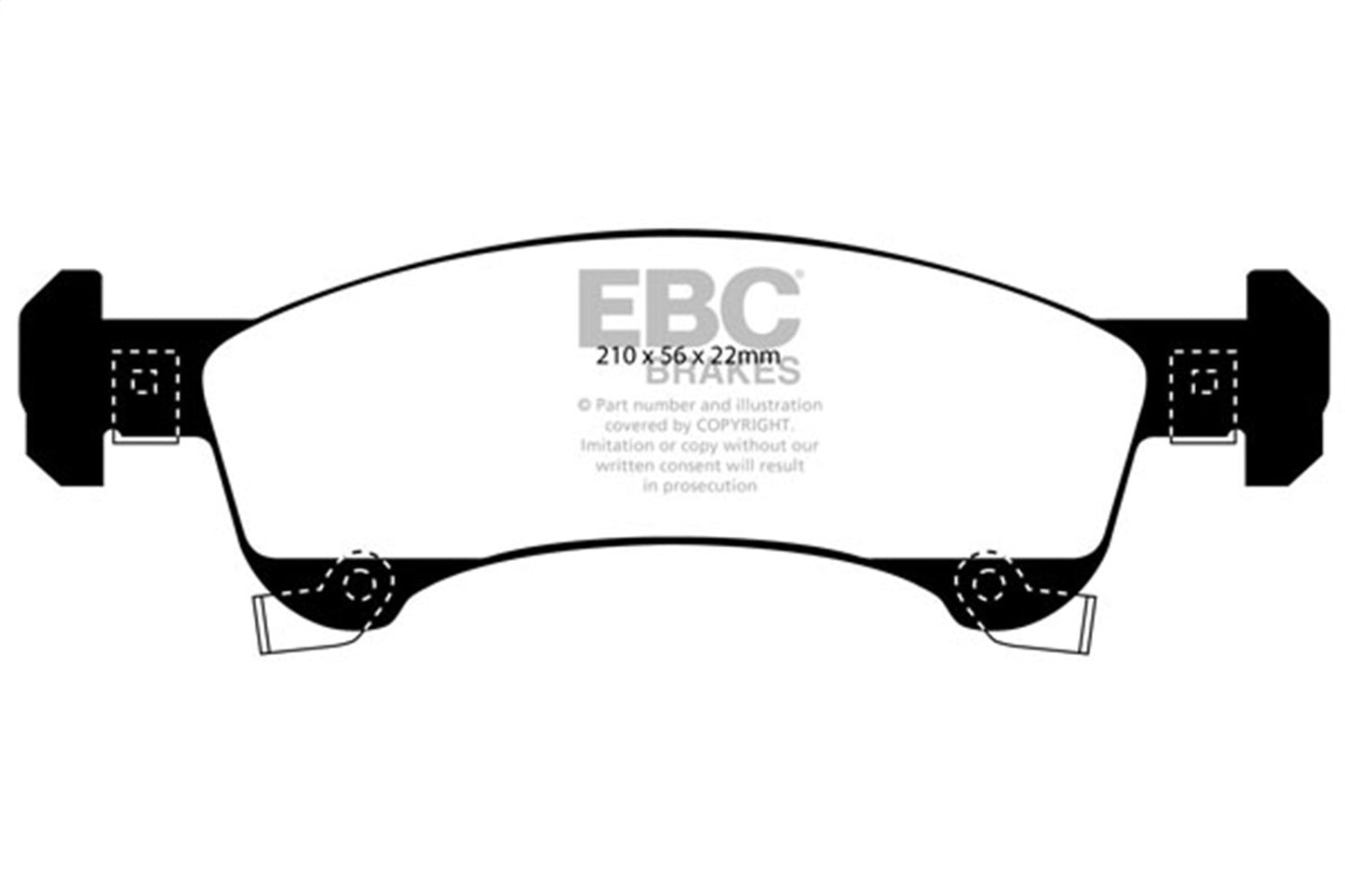 EBC Brakes - S15 Kit Extra Duty And USR Rotors - S15KF1041