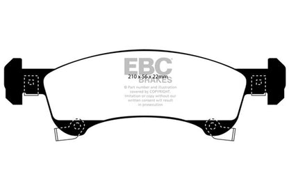 EBC Brakes - S15 Kit Extra Duty And USR Rotors - S15KF1041