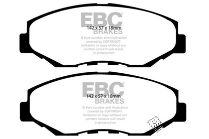 EBC Brakes - S4 Kits Redstuff And USR Rotor - S4KF1610