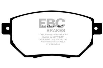 EBC Brakes - S2 Kits Greenstuff 2000 And USR Rotors - S2KF1192