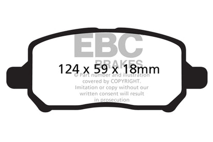 EBC Brakes - S10 Kits Greenstuff 2000 And GD Rotors - S10KF1273