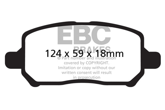 EBC Brakes - S10 Kits Greenstuff 2000 And GD Rotors - S10KF1273