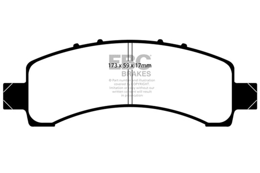 EBC Brakes - S9 Kits Yellowstuff And USR Rotors - S9KR1203