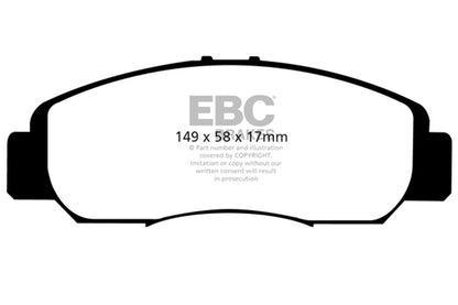 EBC Brakes - S4 Kits Redstuff And USR Rotor - S4KF1660