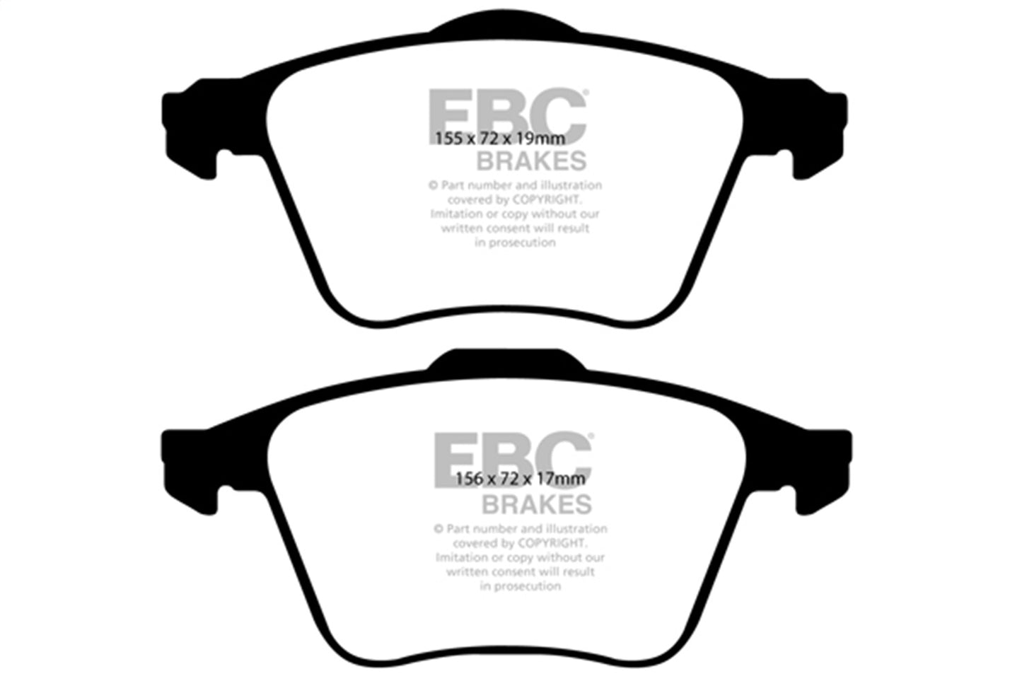 EBC Brakes - S10 Kits Greenstuff 2000 And GD Rotors - S10KF1290