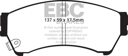 EBC Brakes - S10 Kits Greenstuff 2000 And GD Rotors - S10KF1328