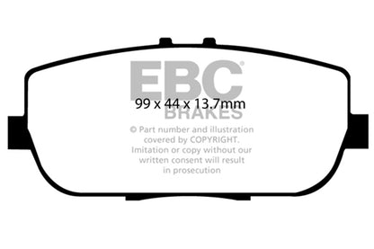 EBC Brakes - S4 Kits Redstuff And USR Rotor - S4KR1188