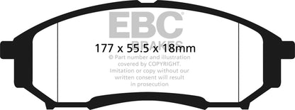 EBC Brakes - S14 Kits Greenstuff And RK Rotors SUV - S14KR1092