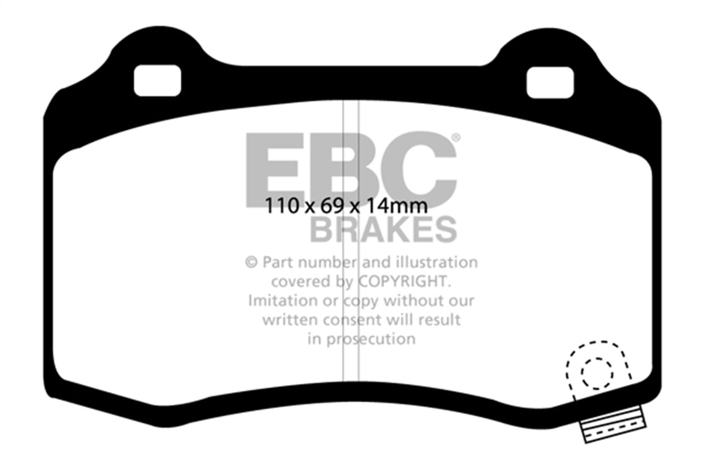 EBC Brakes - S6 Kits Bluestuff And GD Rotors - S6KR1092