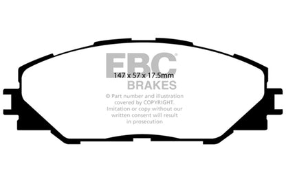 EBC Brakes - S20 Kits Ultimax And Plain Rotors - S20K1138