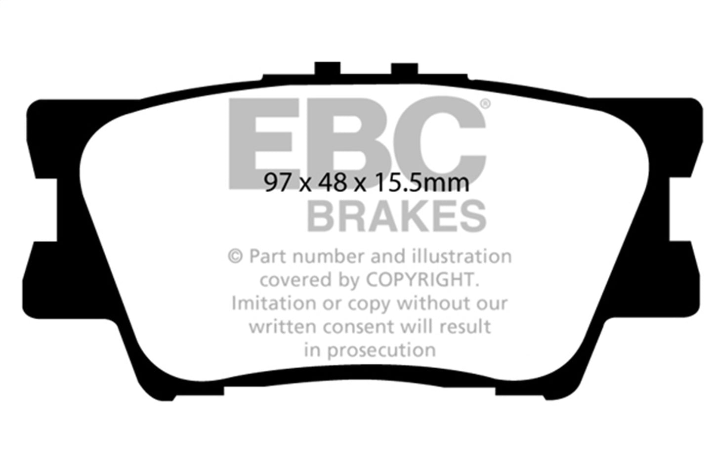 EBC Brakes - S9 Kits Yellowstuff And USR Rotors - S9KR1337