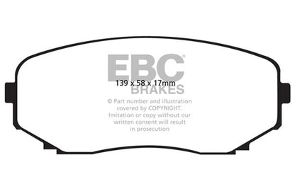 EBC Brakes - S4 Kits Redstuff And USR Rotor - S4KF1623