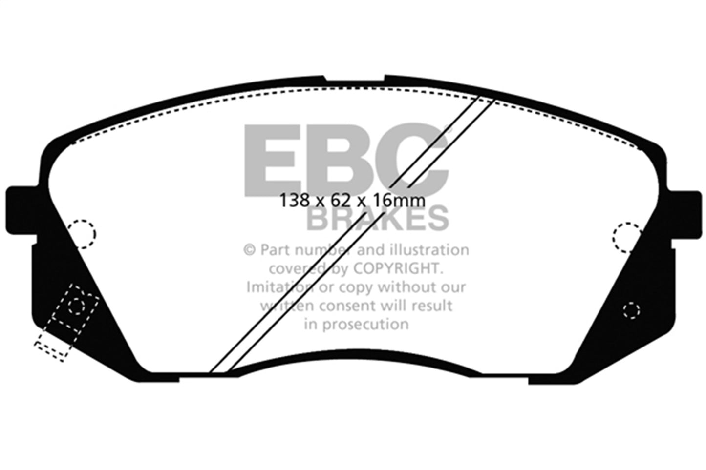 EBC Brakes - S20 Kits Ultimax And Plain Rotors - S20K2141
