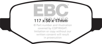 EBC Brakes - S20 Kits Ultimax And Plain Rotors - S20K1259