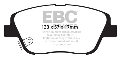 EBC Brakes - S4 Kits Redstuff And USR Rotor - S4KF1652