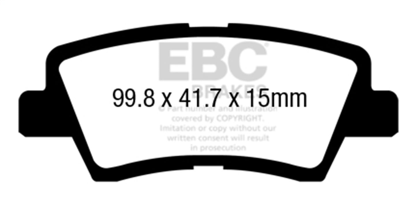 EBC Brakes - S20 Kits Ultimax And Plain Rotors - S20K2196
