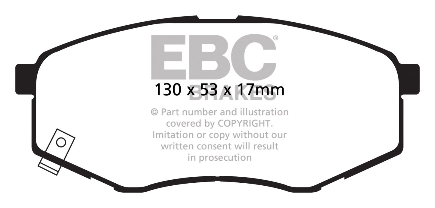 EBC Brakes - S10 Kits Greenstuff 2000 And GD Rotors - S10KF1369