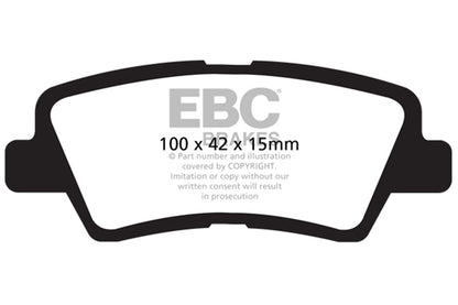 EBC Brakes - S13 Kits Yellowstuff And RK Rotors - S13KR1709