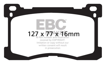 Yellowstuff Street And Track Brake Pads